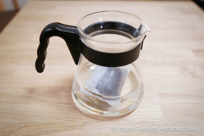水出しコーヒーは お茶パック で簡単に作れる 美味しい作り方 モリノネ