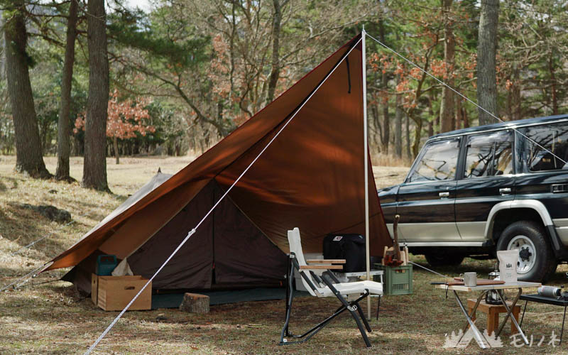 ソロキャンプの道具紹介 モリノネのおすすめキャンプ道具 モリノネ