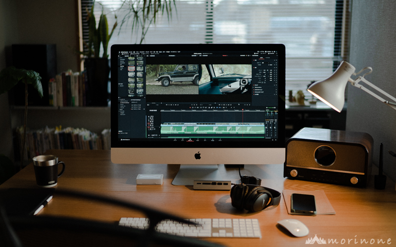 Youtubeで使っている動画編集用パソコン Imac 27インチのスペックなど モリノネ